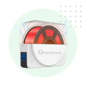 YoraHome 3D Filament Dryer for 1.75mm 2.85mm 3.00mm Filaments - Quiet Operation, LCD Display, Easy Setup, Home Use