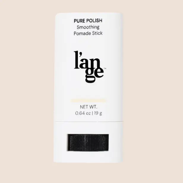 L'ANGE HAIR Pure Polish Smoothing Pomade Stick - Light Hold, Natural Matte Finish, Tames Flyaways for a Polished Look, 0.64 oz
