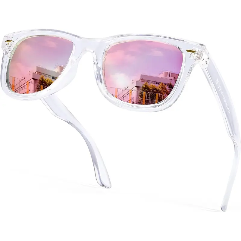 Polarized Sunglasses for Women | Vintage Square Sunglasses w  display picture 1