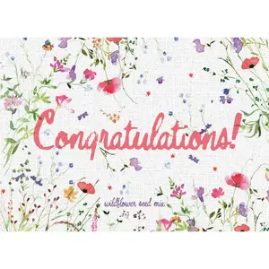 Congratulations Celebration - Wildflower Mix Seed Packets