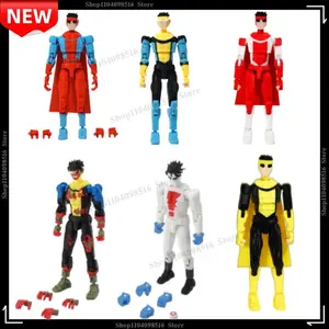 In Stock New 3D Printed Invincible T13 Dummy 13 Action Figure Multi-Jointed Movable Shapeshift Superhero Model Toy