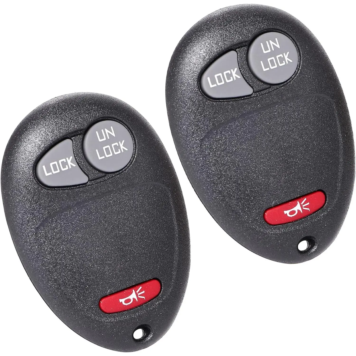 Replacement Keyless Entry Remote Key Fob with Dual Programming - Lock Unlock Function, Multi-Model Interchange Fit for Chevy Colorado/Venture, GMC Canyon, Hummer, Isuzu i-290/i-370, Oldsmobile Silhouette, Pontiac Montana (2004-2010)