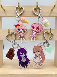 DOKI DOKI First Date Acrylic Keychains