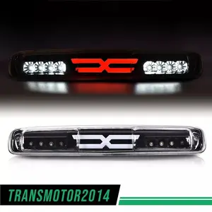 Fit for 99-07 Silverado/Sierra 3D LED Bar Third Tail Brake Light Cargo Lamp Black for Chevy Silverado GMC Sierra