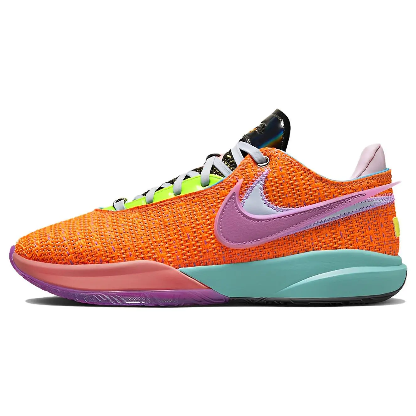 Nike LeBron 20 Ep Total Orange' Versatile Low Top Basketball Shoes Men's DJ5422-800