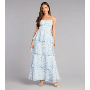 Daydream Date Floral Maxi Dress