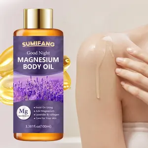 High Purity Magnesium Body Massage Oil, Aromatherapy Moisturizer, Ideal Post-Workout & Pre-Sleep, Unisex Relaxation Care