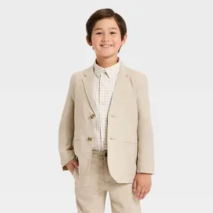 Boys' Linen Suit Jacket - Cat & Jack