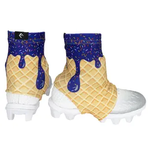 Purple Ice Cream Cleat Covers (Spats)
