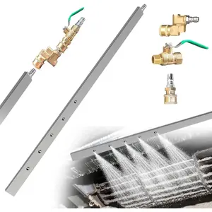 Portable Radiator Cleaning Wand, quick and easy to clean(with Switch)