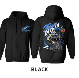Haiden Deegan 38 Hoodie – Motocross Graphic Sweatshirt, Dirt Bike Racing MX Pullover, Supercross Streetwear, Extreme Sports Hoodie, Unisex Pullover for Men & Women, Trendy Casual Pullover, Perfect Gift for Motocross Fans