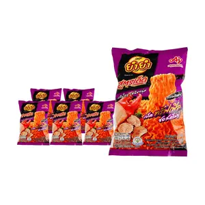 Yum Yum Thai Spicy Truffle Crab Instant Noodles - 6 Pack (75g x 6) - Authentic Thai Flavor, Viral Sensation, Easy Meal