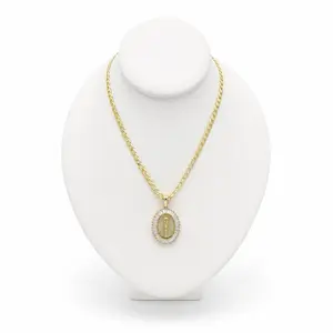 N26 Caridad del Cobre Necklace- Gold Plated 14k