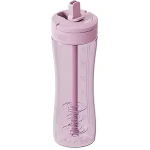 PerfectShaker LUMA Protein Shaker Bottle with Drinking Straw, Premium Tritan Plastic | Leak-Proof Shaker Cup, BPA-Free, Shatter-Proof | ActionRod Mixing Technology for Smooth Blends | Gym, Fitness & Sports Mixer Cup - 28oz