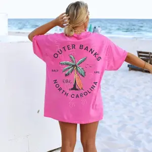 Outer Banks Tshirt Preppy Clothes Coconut Girl Tee Surf Shirt Beachy Shirts  Shirt Graphic, All Size, MeMe shirt Comfort Cotton