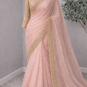 Pakistani bridal saree