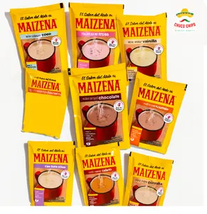 6 Pack Maizena - Choose from Chocolate, Strawberry, Vanilla, Coco, Arroz Con Leche, Napolitano, Nuez, Guayaba, or Cajeta
