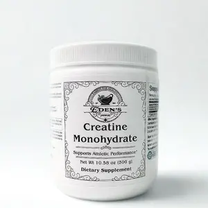 Eden's Apothecary Creatine Monohydrate 300g Pure Micronized Powder for Muscle Strength Performance Recovery & Fitness Support Natural Non-GMO Edible