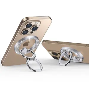 ESR Magnetic Phone Ring Holder (HaloLock), Compatible with MagSafe Ring Holder, Magnetic Phone Grip with Adjustable Stand, Compatible with MagSafe Phone Grip, for iPhone 17/16/15/14/13/12 Accessories