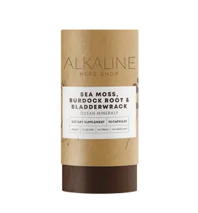 Sea Moss, Burdock Root & Bladderwrack Supplement 90 Capsules