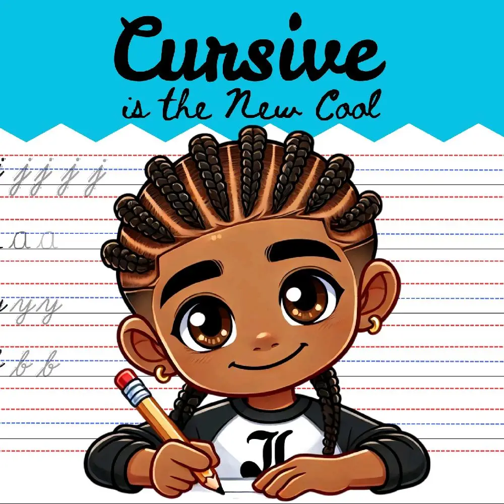 Cursive is the new cool Cursive Writing Book Stationery Paper Stationery Supplies Literature