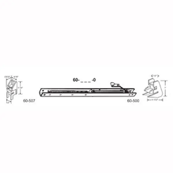 17 in. Balance Stamped No. 1620 with Ends 60-507 & 60-500 Attached Window Channel, Pack of 8