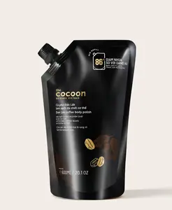 Cocoon Coffee Body Scrub 600ml Refill – Dak Lak Coffee Exfoliating Body Polish for Smooth Skin