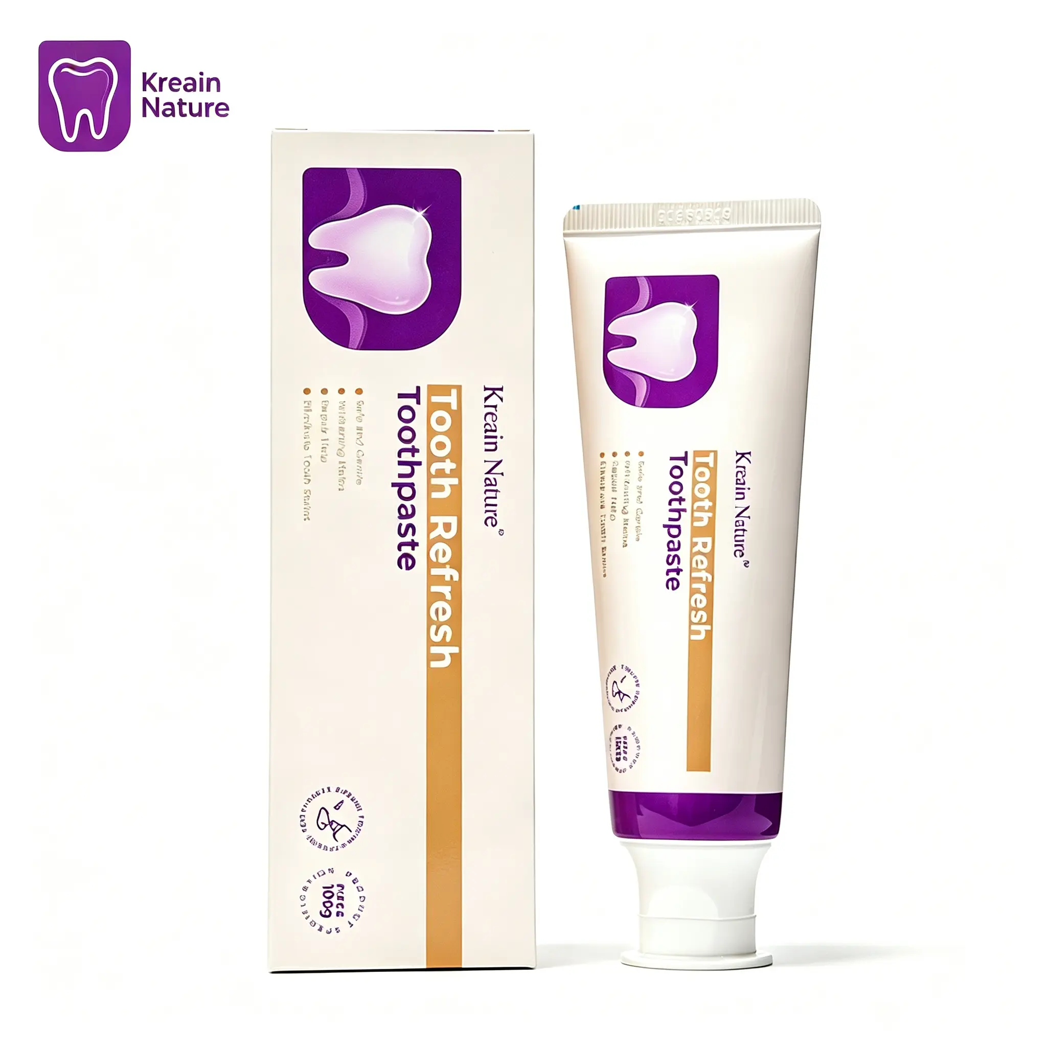Kreain Nature 6 Tooth Refresh Toothpaste for Fresh Breath Prevent Tooth Loss with Natural Ingredients Gentle Care for Tooth Sensitivity Toothache #DealsForYouDays#summerwins