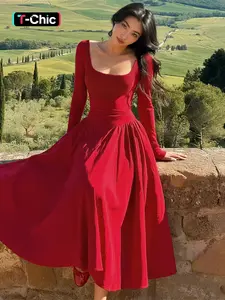 Women Elegant Spring Autumn Long Sleeve Backless Party Club Evening Formal Wear Bodycon Black Long Dress Elegant Modesty Dress