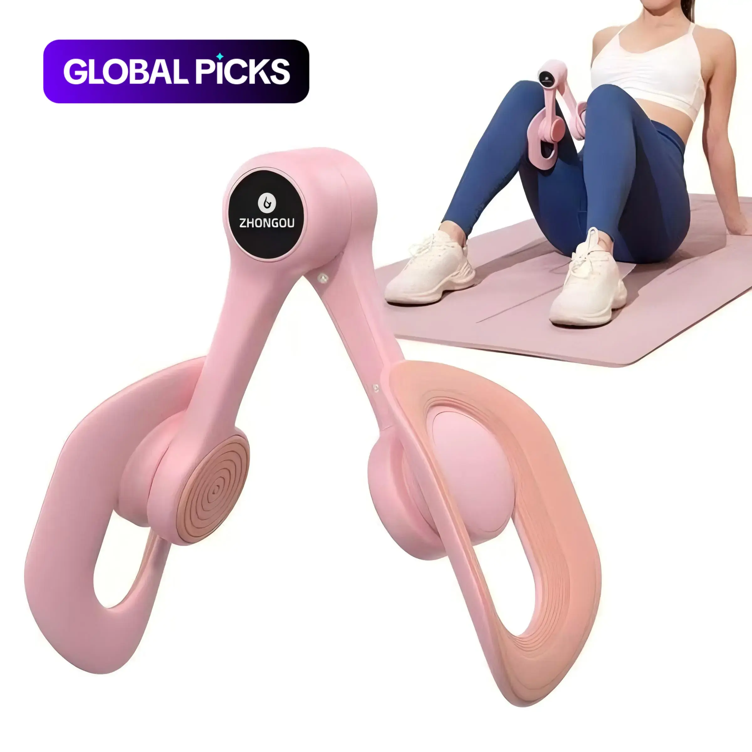 Thigh and Inner Thigh Exercise Equipment, Home Gym Leg and Arm Toning Tool, Workout Equipment for Strength Training and Stretching #GLOBAL PICKS