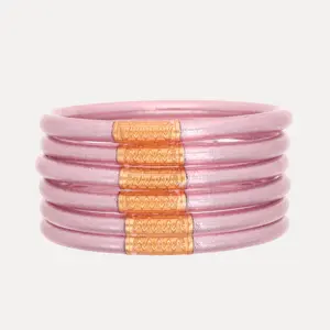 Ice Rose All Weather Bangles® (AWB®) - Set of 6