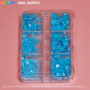 Blue Sky Ball Bead for Nails Design