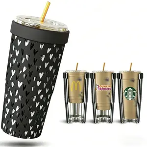 Universal Cup Insulator Buddy Double Wall Stainless Steel Drink Holder Keep Cold 12hrs Hot 6hrs Cup Holder Friendly