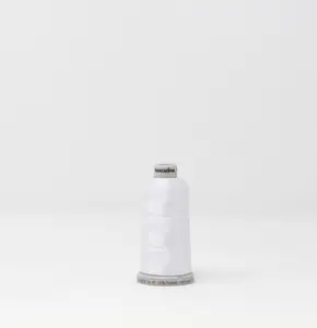 Madeira Polyneon Ref. # 1801 -- White -- Weight #40 -- Machine Embroidery Thread - 1100 Yards Spool