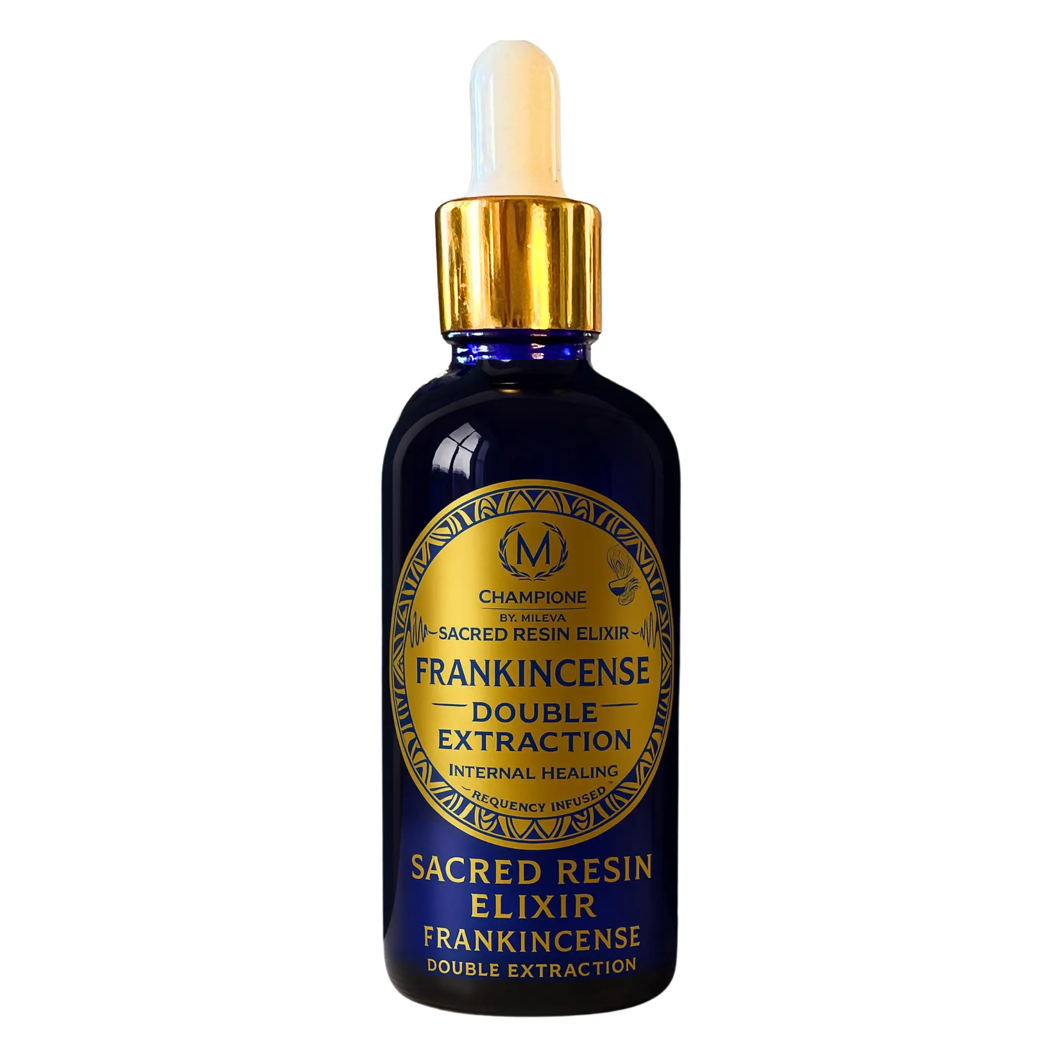 Champïone Holy Resin Frankincense Tincture | Dual-Extracted for Balance, Clarity & Spiritual Grounding | Supports Detox, Energy & Radiance | Wildcrafted Boswellia sacra