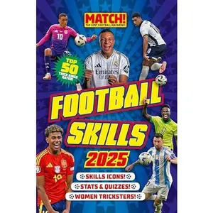 USED-Official MATCH! Football Skills 2025 by grange (Hardcover)