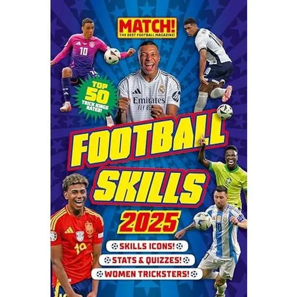 USED-Official MATCH! Football Skills 2025 by grange (Hardcover)