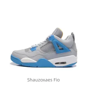 Retro LS Mist Blue New Lace Up Men's Breathable Outdoor Sneakers Casual Running Shoes