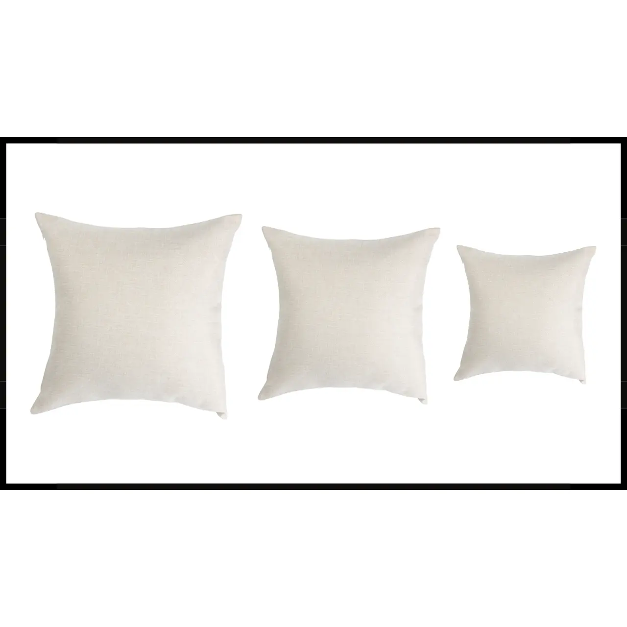 Sublimation Linen Pillowcase Covers- Polyester