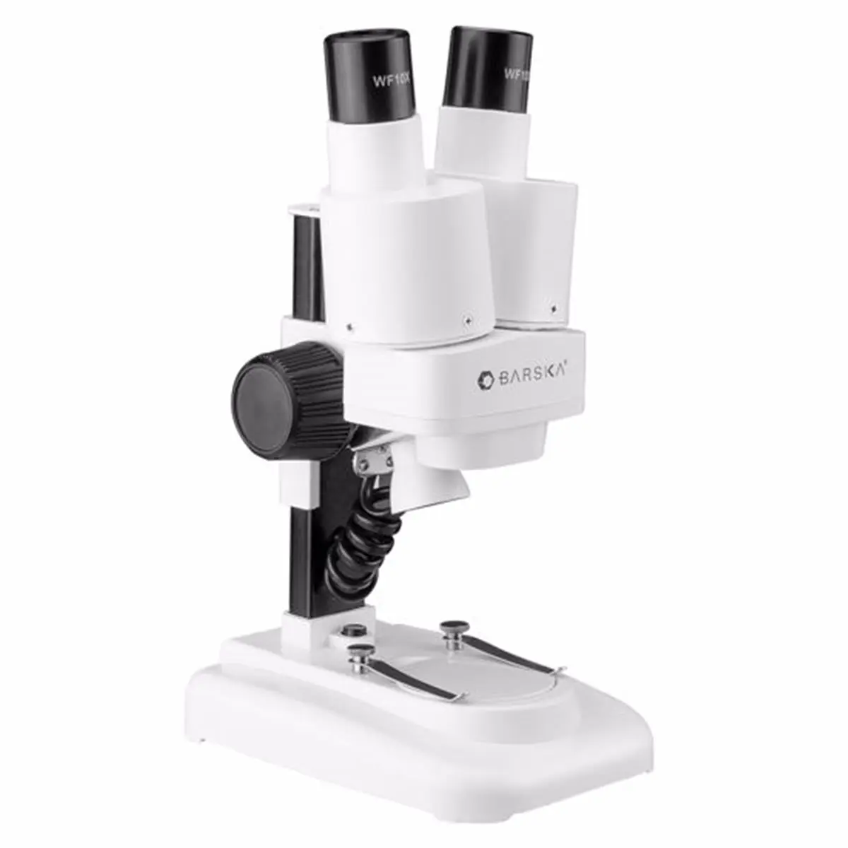 212 MAIN Student Stereo Microscope, 20x-50x Magnification, 2 Eyepieces, Portable Design, LED Light, Stereo View, School Classroom Supplies, Office Supplies, Visual Learning Tool