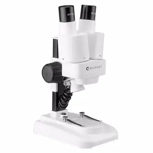212 MAIN 20x-50x Student Stereo Microscope with 2 Eyepieces, Portable Microscope, LED Light, Stereo View, Office & School Supplies, Visual Learning Tool