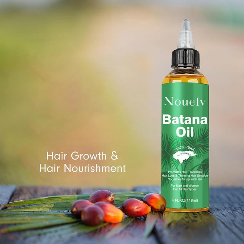 Batana Oil: Dr. Sebi Organic Raw Honduras Oil forHair care -  Pure & Natural for Thicker, Stronger Hair - 4 FL OZ Scalp Nourishment Haircare,Improve the quality of the forked hair
