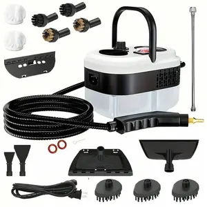 2500W High-Temperature High-Pressure Handheld Steam Cleaner Portable Steamer with 20 Accessories for Kitchen, Car Detailing, Bathroom & Home Cleaning