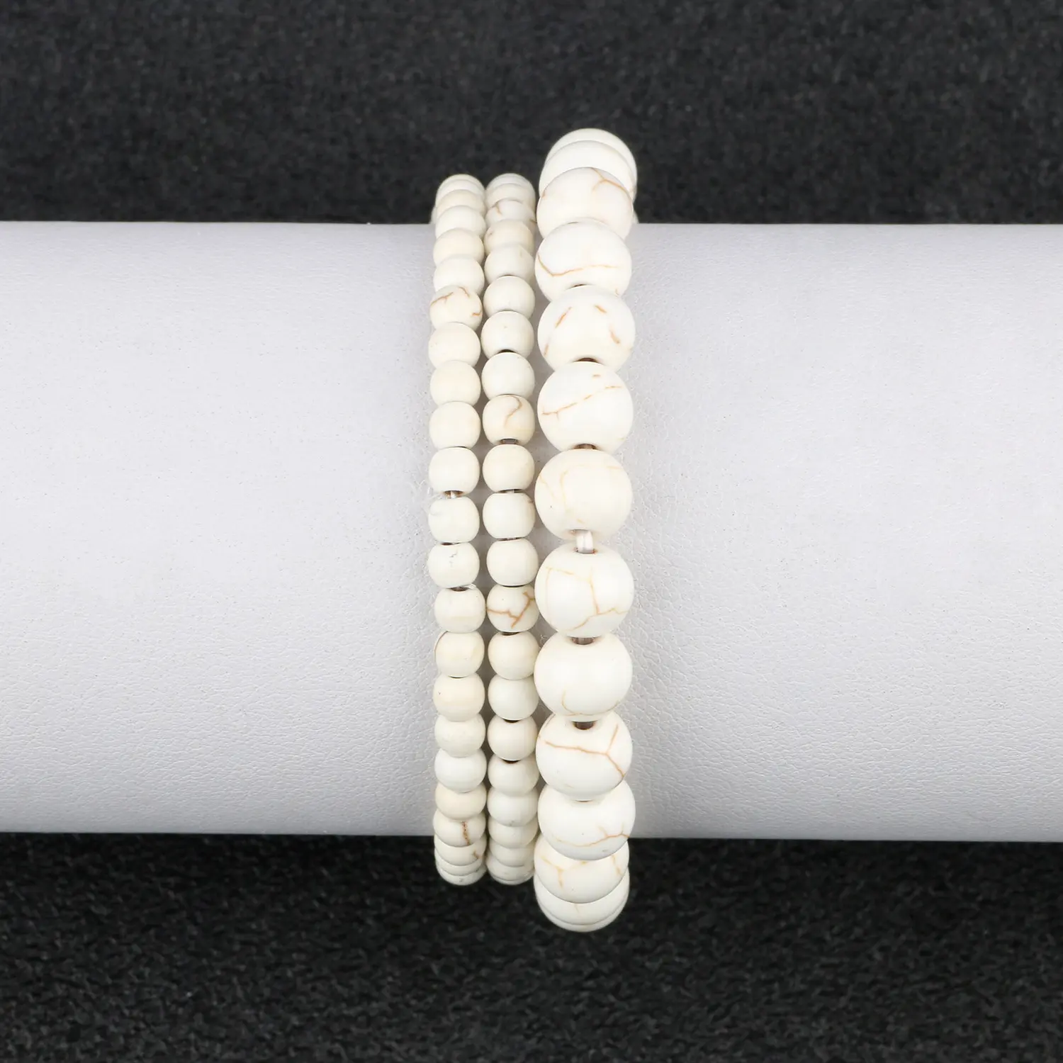 Natural white burst flower release strin