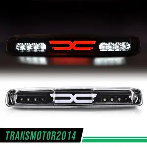 Fit For 99-07 SILVERADO/SIERRA 3D LED BAR 3RD TAIL BRAKE LIGHT CARGO LAMP BLACK