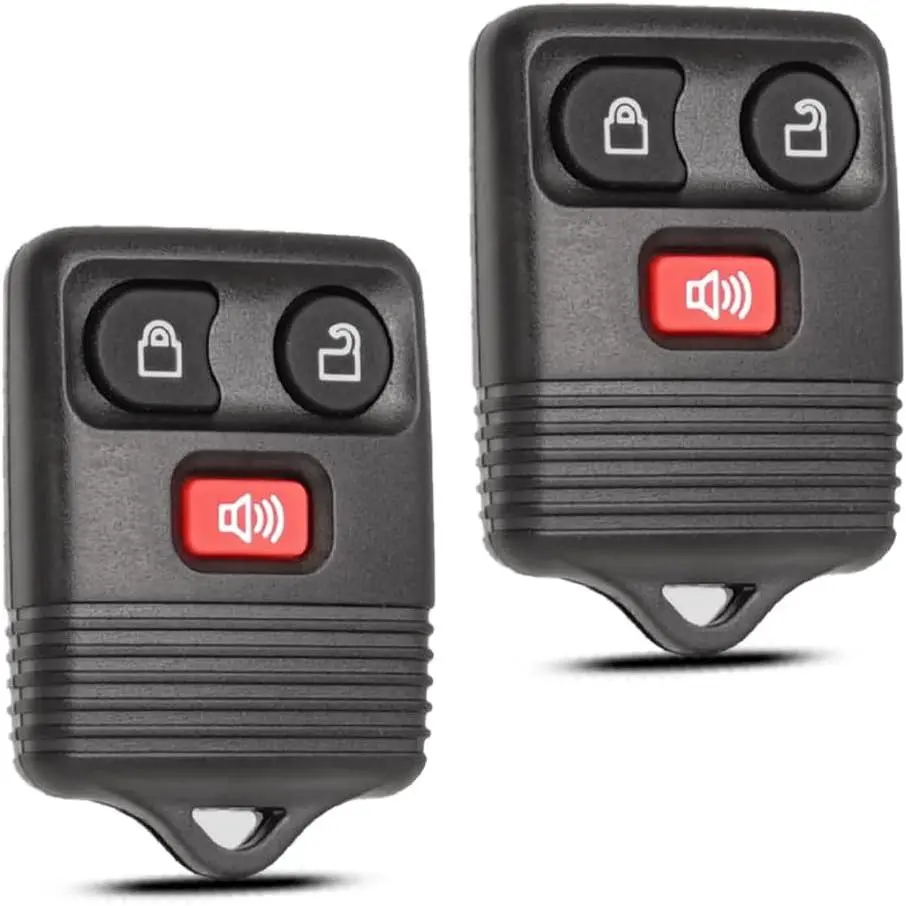 3-Button Keyless Entry Key Fob Replacement (CWTWB1U345) for Ford F150,F250,F350,Explorer,Expedition (1998-2016),Ranger,Escape,Edge,E150,Freestar,Lincoln Navigator,Mazda 3