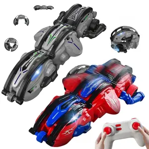 Remote Control Car Toy for Ages 4-13,RC Stunt Car with 3 Sensor Modes,Lights & Music,4WD All Terrain Hand Controlled RC Toys for Kids,Birthday Gifts for Boys & Girls,  kids stuff for boys