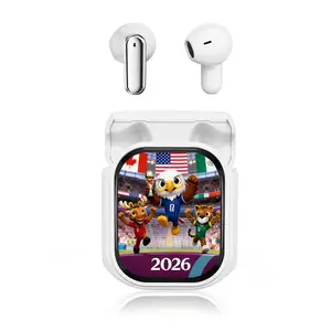 Bluetooth 5.4 Earbuds with LED Case – 24H Playback, IPX4 Rain/Sweat Resistant, Stereo in-Ear Headphones with Mic – Great for Gym & Office