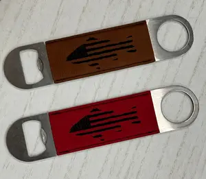 Faux Leather Bottle Opener