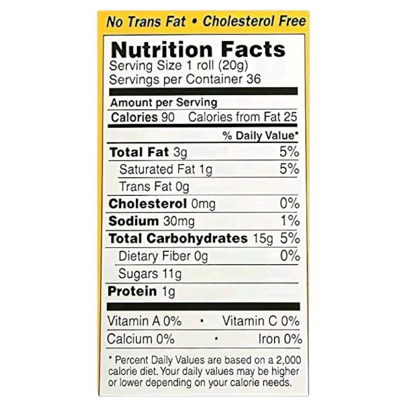 Chick O Stick Candy Bars 32 Pack Box Crunchy Peanut Butter Rolled in Toasted Coconut .7 oz Bars Sweet & Crunchy Snack